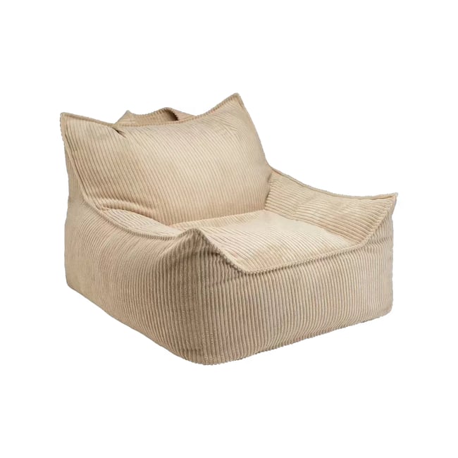 Club Pouf Fauteuil Ado en Velours Côtelé - WIGIWAMA