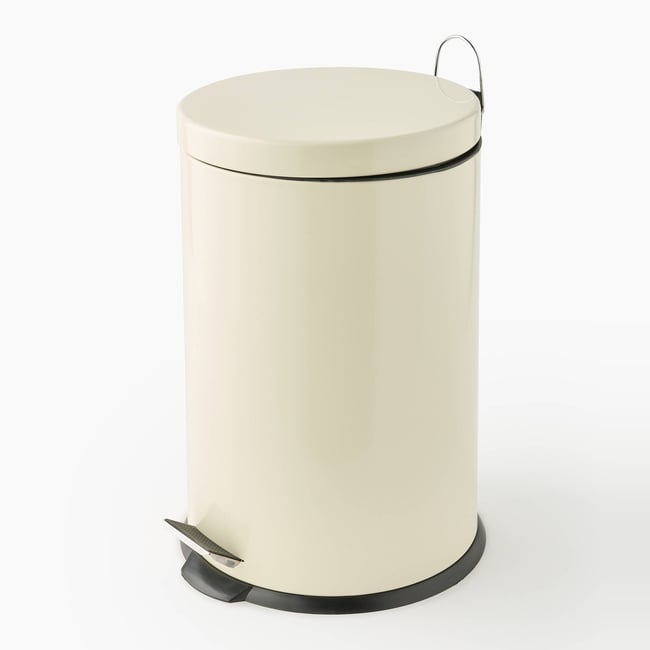 Poubelle, 20L Couleur off white <span itemprop=