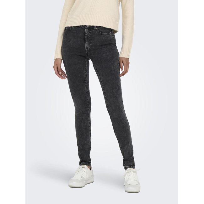 ONLFOREVER Taille haute Skinny Fit Jeans Jean skinny washed black <span itemprop=