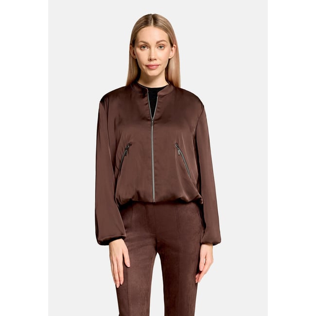 Blouson à manches longues light maroon <span itemprop=