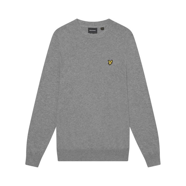 Pull uni à col rond et manches longues - LYLE AND SCOTT