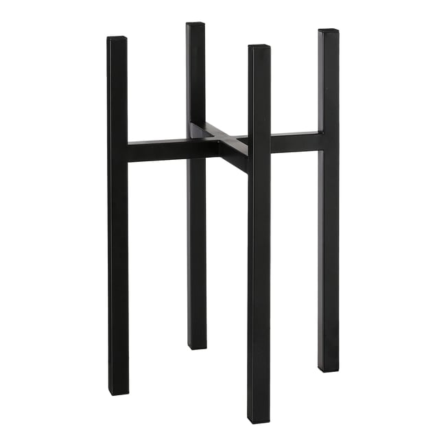 Support pour plantes H50 cm ASCOT XL Couleur noir <span itemprop=