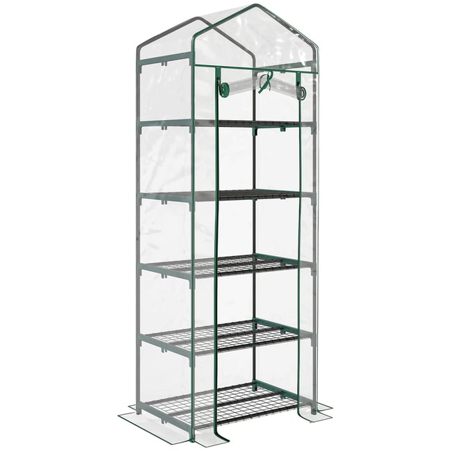 Serre PVC Transparent - OUTSUNNY