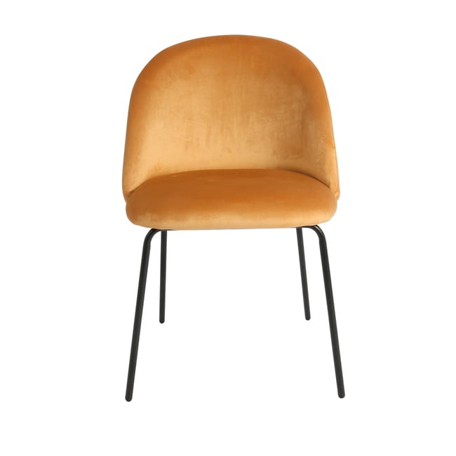 Chaise repas velours - ZAGO