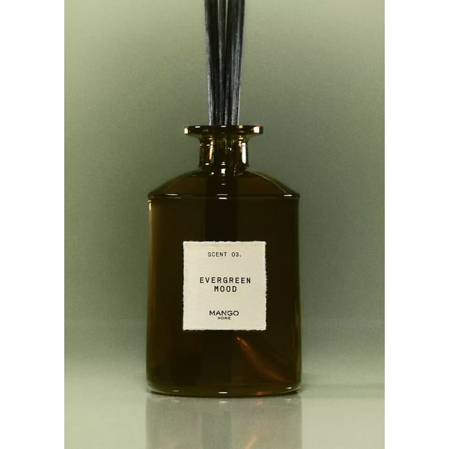 Diffuseur de parfum mikado EVERGREEN MOOD 500 ml Couleur marron <span itemprop=