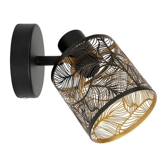 Applique Spot Orientable Calathéa Noir - DECORATIE