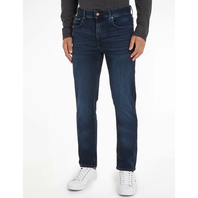 Bleecker Slim Fit Jeans, black blue, TOMMY HILFIGER