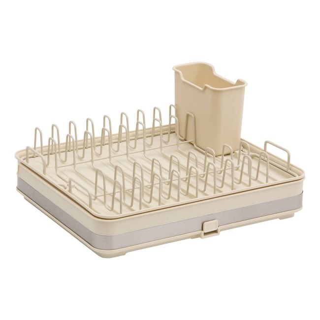 Égouttoir rectangulaire extensible ESSENTIELS argile <span itemprop=