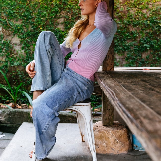 Pantalon AGGIE RELAXED JEANS - RIP CURL