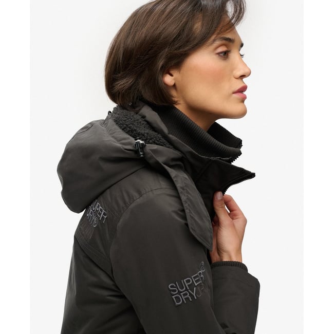 Veste Coupe-vent Arctique à Capuche en Microfibre - SUPERDRY