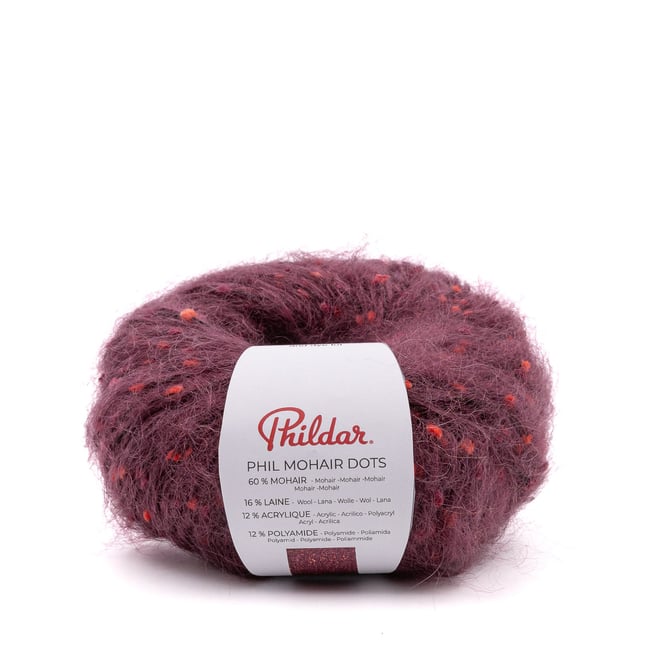 Phil Mohair Dots - PHILDAR