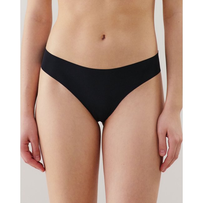 Culotte en microfibre et dentelle vert GUEPARIZ - UNDIZ