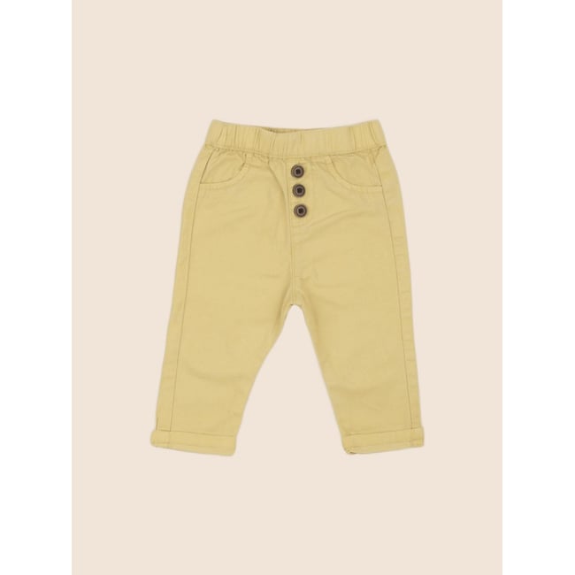 Pantalon - Très bon état jaune <span itemprop=