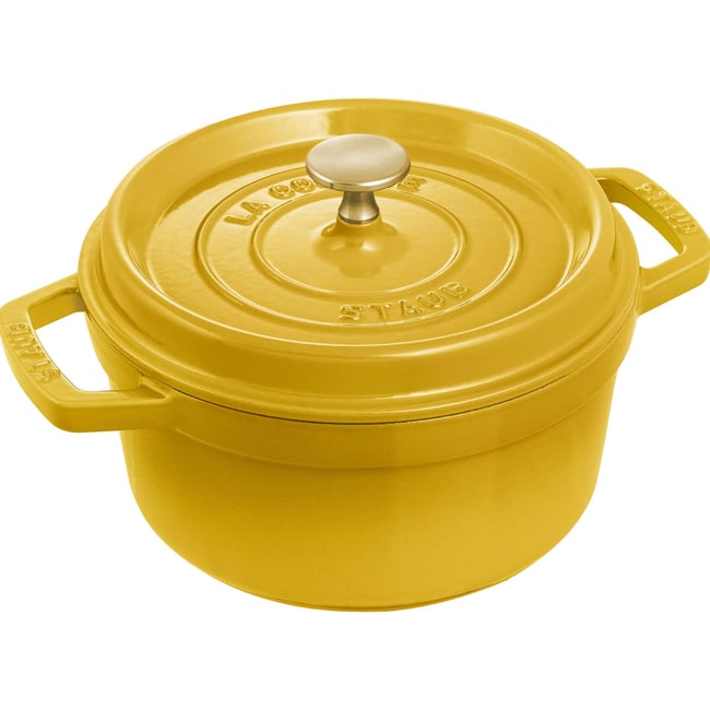 Cocotte 28 cm, Rond(e) citron <span itemprop=