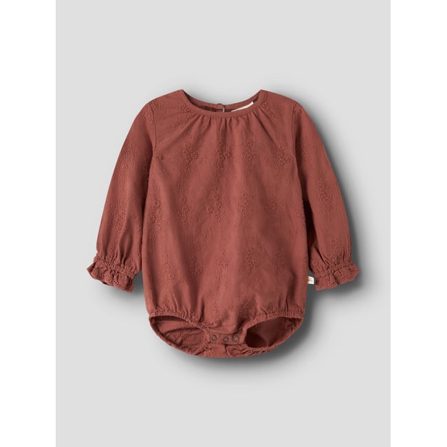 Barboteuse marron - mahogany1 <span itemprop=