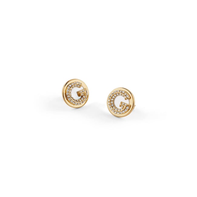 Boucles D’oreilles G Crystal or <span itemprop=