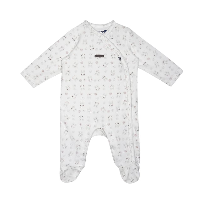 Dors bien simonet velours rase ouverture devant beige <span itemprop=