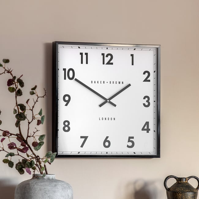 Buxton Wall Clock 50cm - SO'HOME