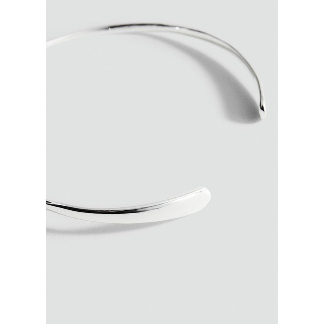Collier ras-de-cou rigide argent <span itemprop=