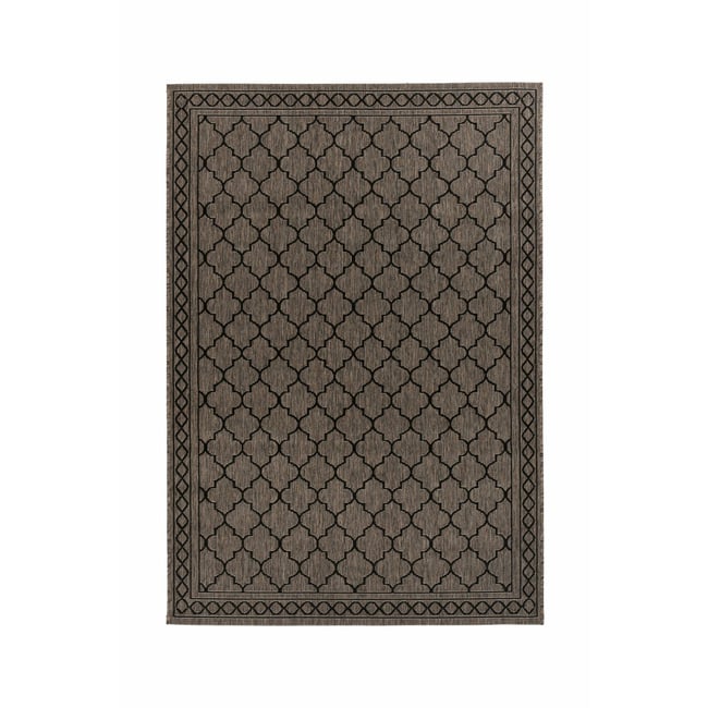 Tapis rectangulaire en polypropylène Splash 300 Couleur gris <span itemprop=