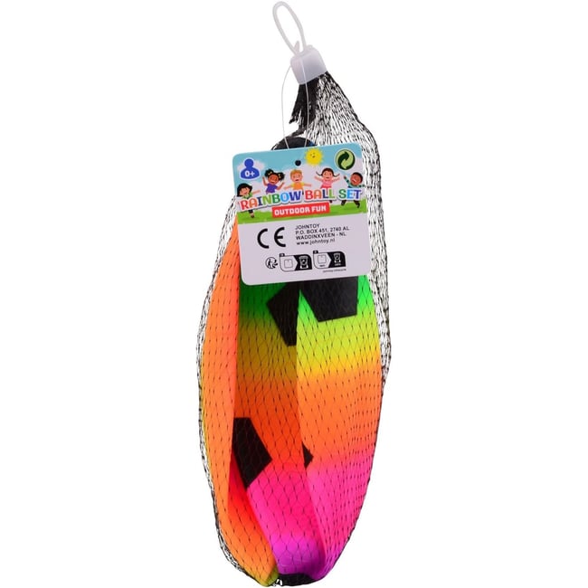 Balles Hérisson Arc-en-Ciel Baker Ross - Lot De 8 - Caoutchouc Souple - 30mm - Pour Pochettes-Surprises