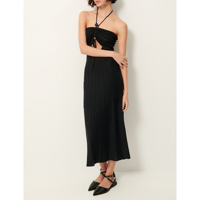 Dinah strapless dress, black, SESSUN