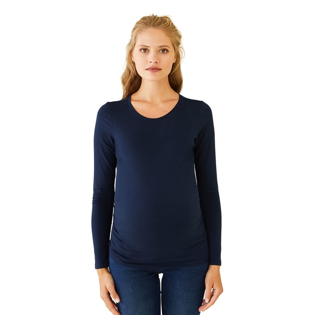 Lot de 2 T-shirts manches longues grossesse - VERTBAUDET