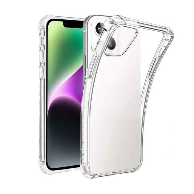 Coque Souple Silicone Transparente Antichoc Pour IPhone 14 - Neuf Sous Emballage