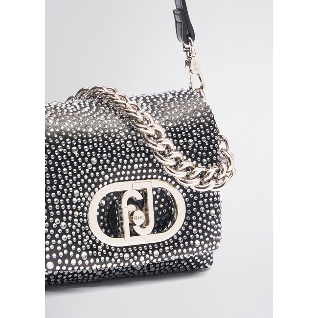 Sac petit format LaPuffy avec strass - LIU JO