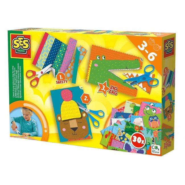 Aprendo A Usar A Tesoura Passo A Passo Hobby, SES multicolor <span itemprop=