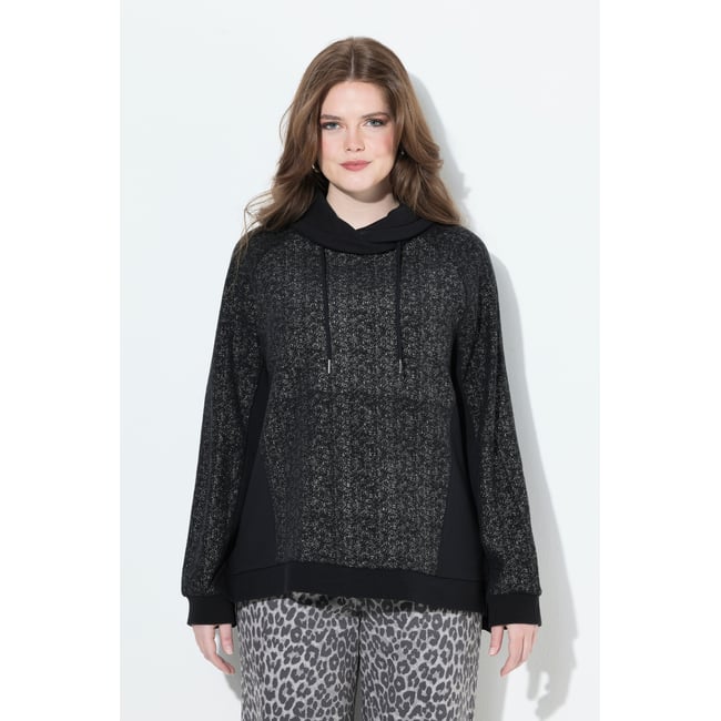 Sweat-shirt à col montant et manches longues - ULLA POPKEN