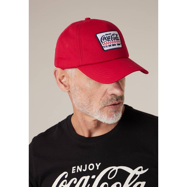 Casquette homme en 100% coton deeluxe x coca-cola DELICIOUS - DEELUXE