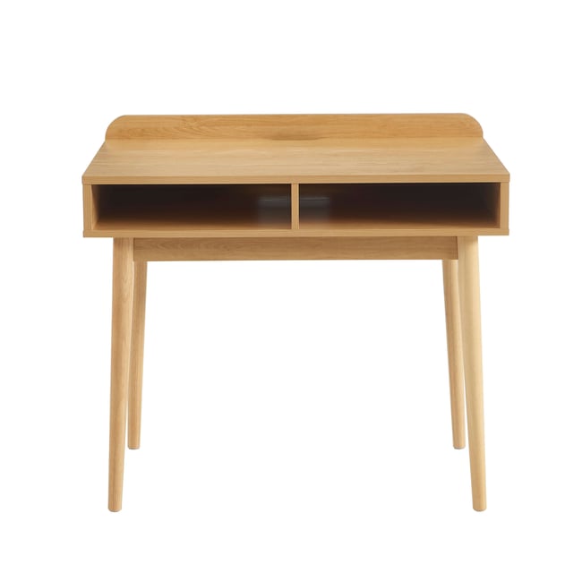 Bureau enfant  NILA Couleur chêne clair <span itemprop=