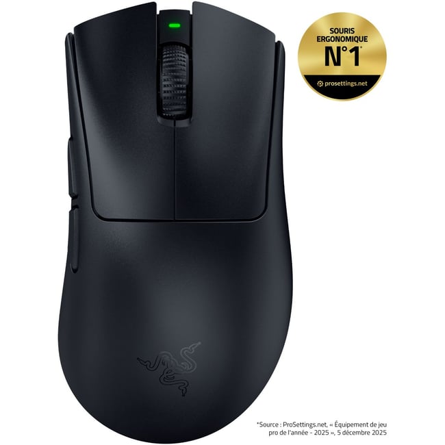 Souris Gamer Sans Fil DEATHADDER V4 PRO NOIR - RAZER