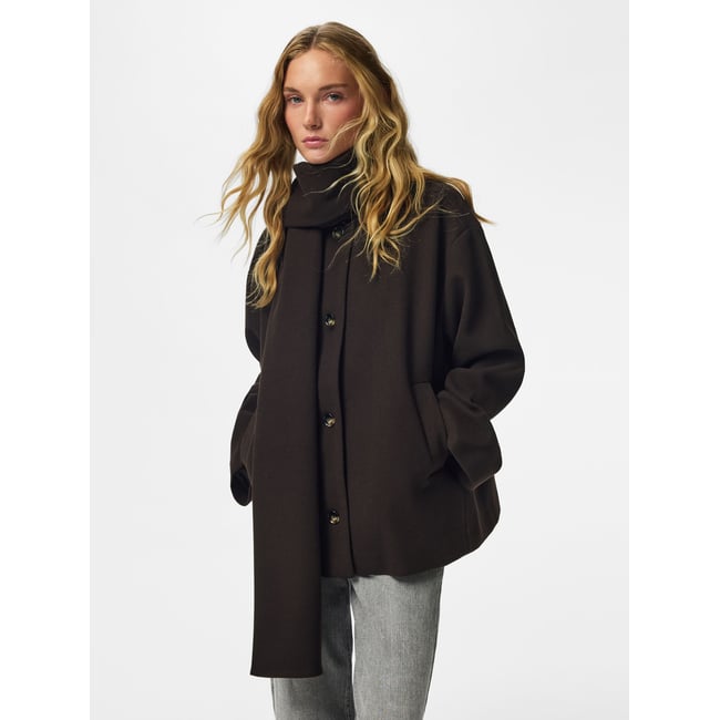 Manteau marron - ganache1 <span itemprop=