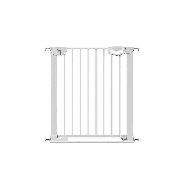 Barrière sécurité Easylock Flatstep 76 cm - 83 cm - Blanc - GEUTHER