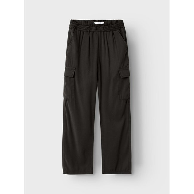Pantalon cargo NAME IT noir - black <span itemprop=