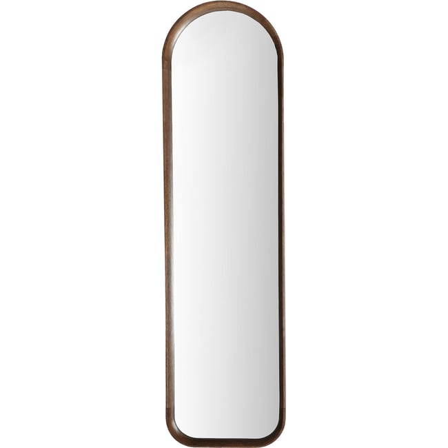 Miroir vertical en bois collection VACIO Couleur brun <span itemprop=
