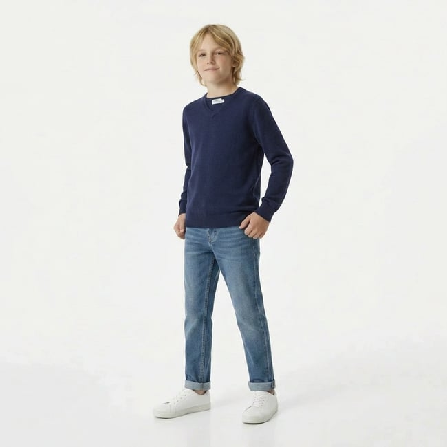 Pull  - Très bon état bleu <span itemprop=