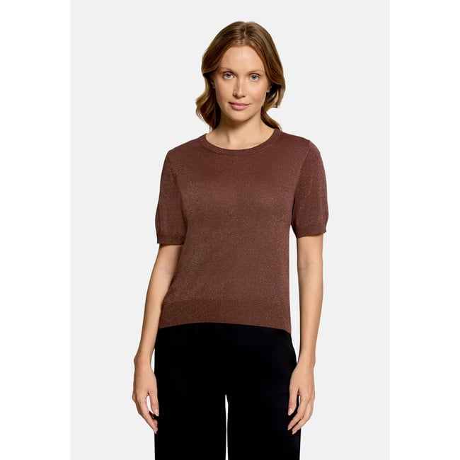 Pull-over en fine maille à fils de fil textile - BETTY & CO