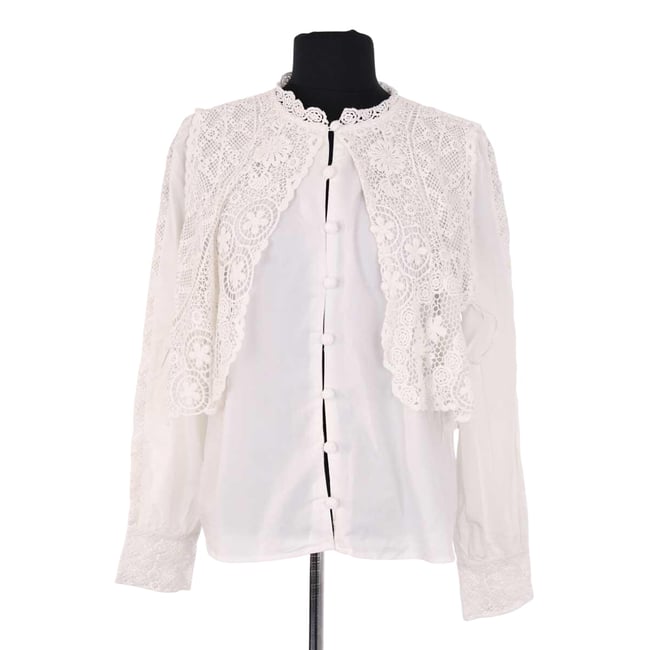 Blouse - Très Bon État blanc <span itemprop=