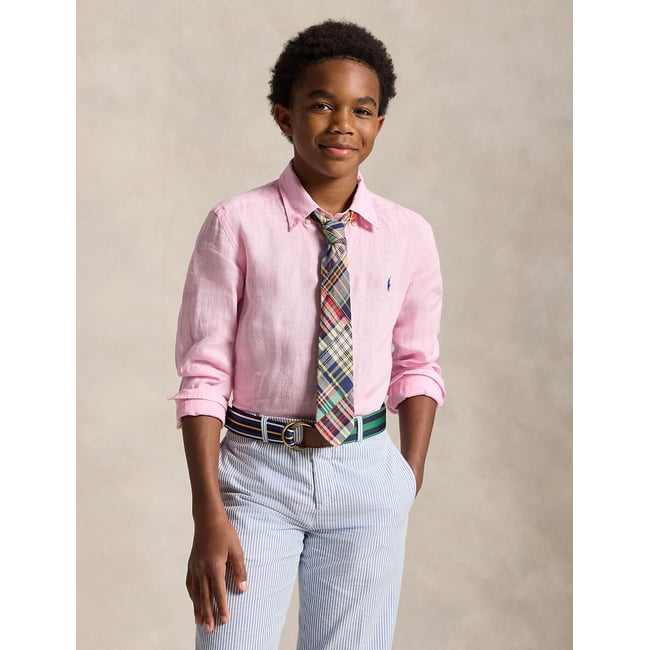 Chemise en lin à manches longues - POLO RALPH LAUREN