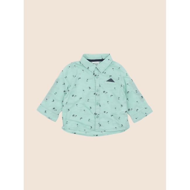 Chemise - Très bon état vert <span itemprop=