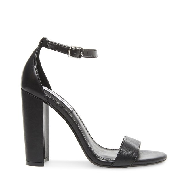 Sandalias con plataforma de piel Bigmona negro <span itemprop=