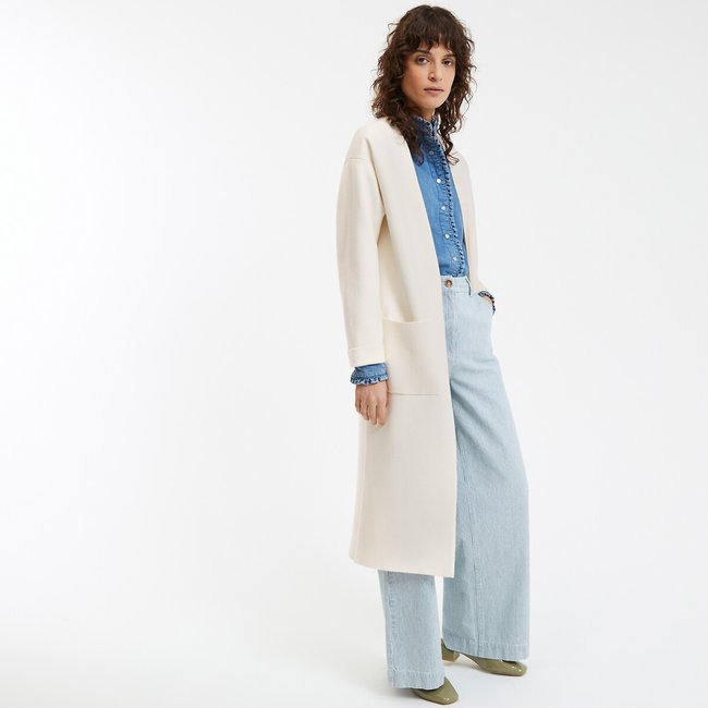 Langer Feinstrick-Cardigan - LA REDOUTE COLLECTIONS
