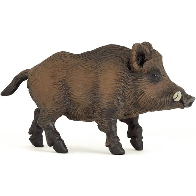 Figurine Sanglier marron <span itemprop=