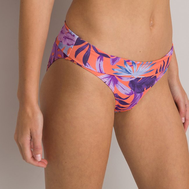 Slip bikini, stampa esotica fantasia foglie LA REDOUTE COLLECTIONS