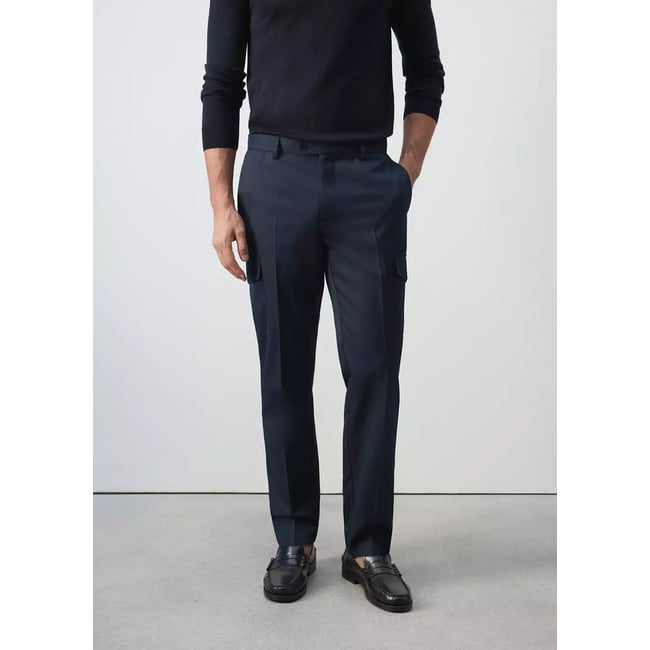 Pantalon regular-fit cargo - MANGO MAN