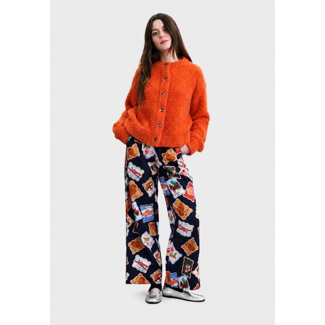 Cardigan Syros SYROS orange <span itemprop=