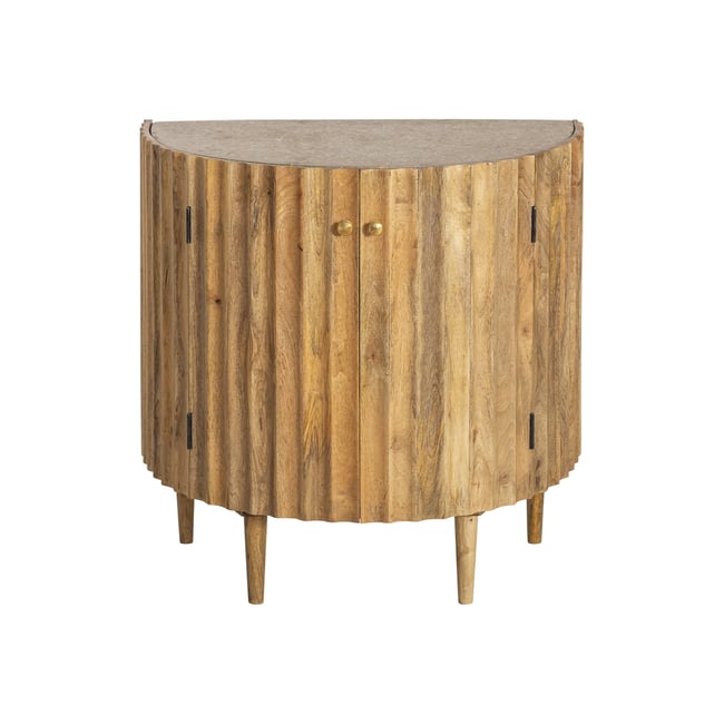 Meuble sous vasque en bois de manguier BAO Couleur v002237 <span itemprop=